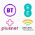 BT Group logos
