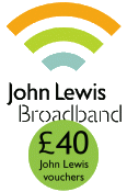 John Lewis with £40 gift vouchers